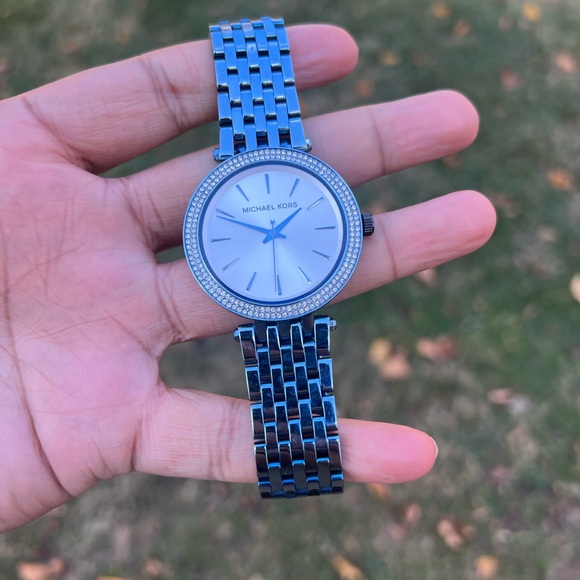 Michael Kors Women's blue Darci Watch Quartz Mineral Crystal Watch - Picture 10 of 10